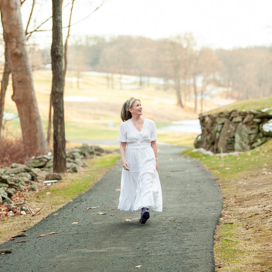 The Melissa Dress in White