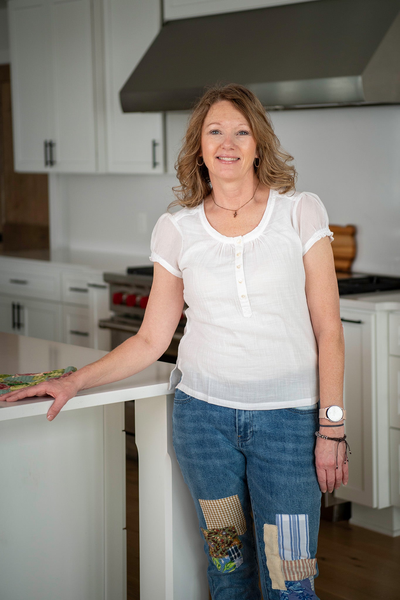 The Judy Blouse in White