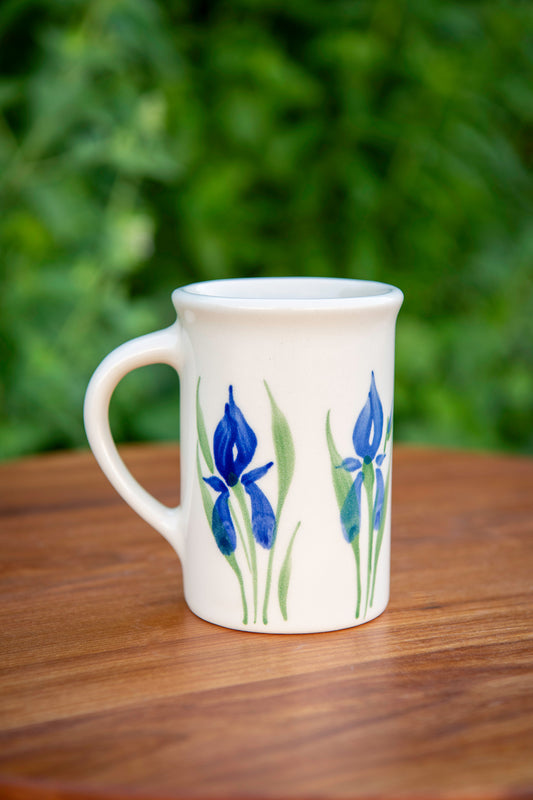 Field of Iris Cafe Mug