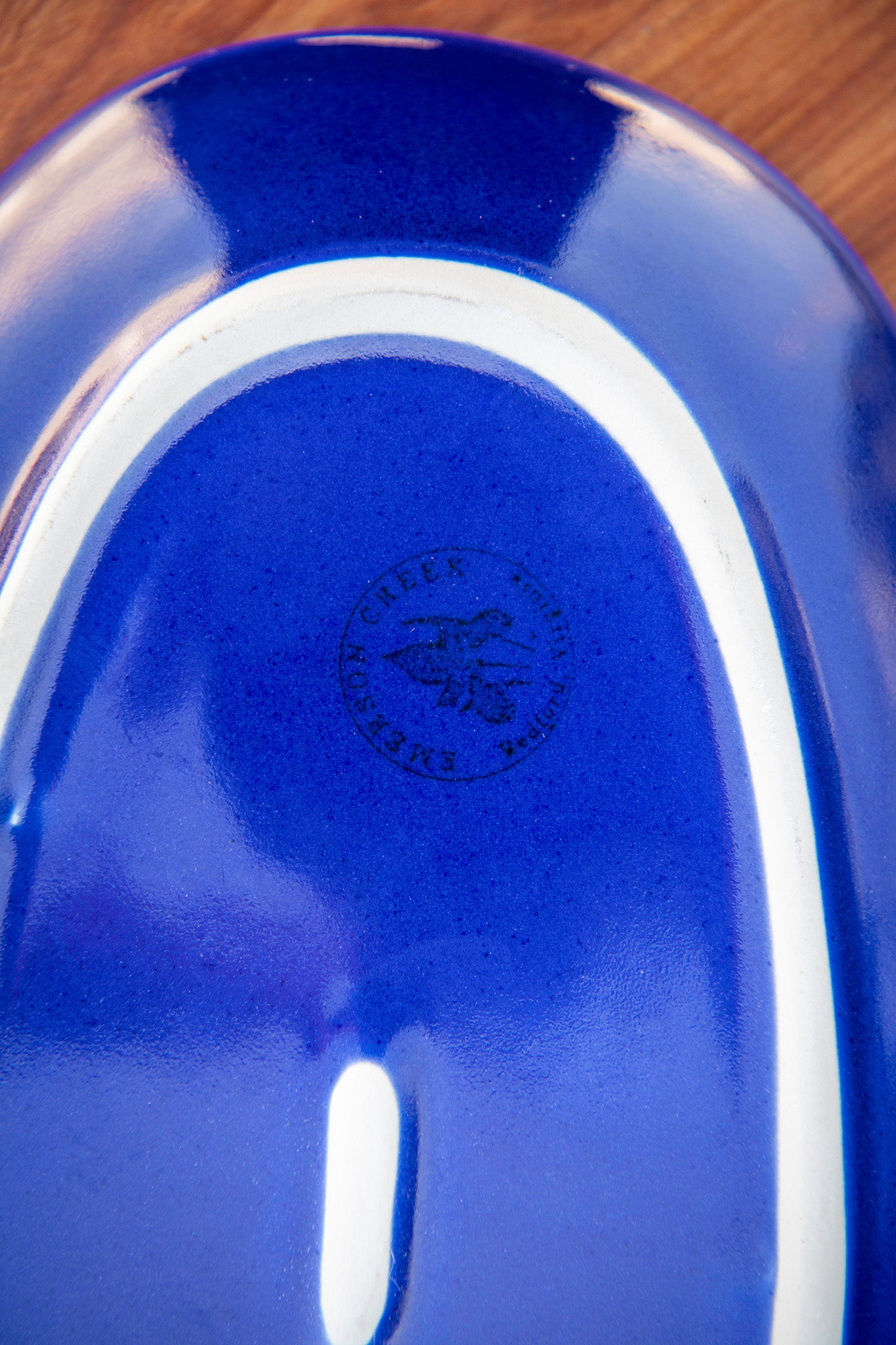 Oval Platter in American Blue