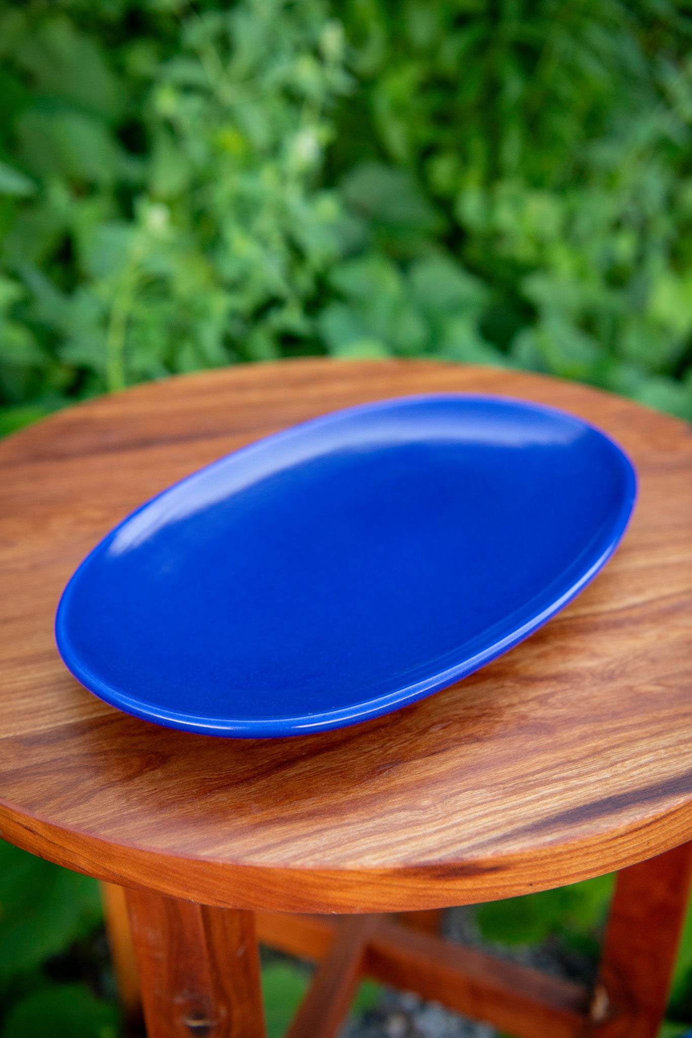 Oval Platter in American Blue