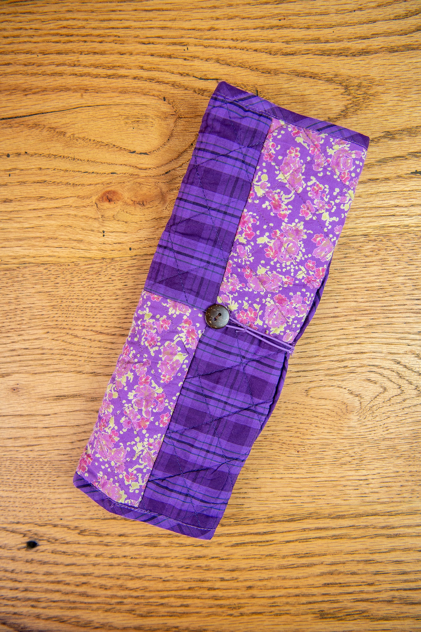 Modern Prairie x PanCAN Limited-Edition Lavender Bloom Rollup Sewing Kit