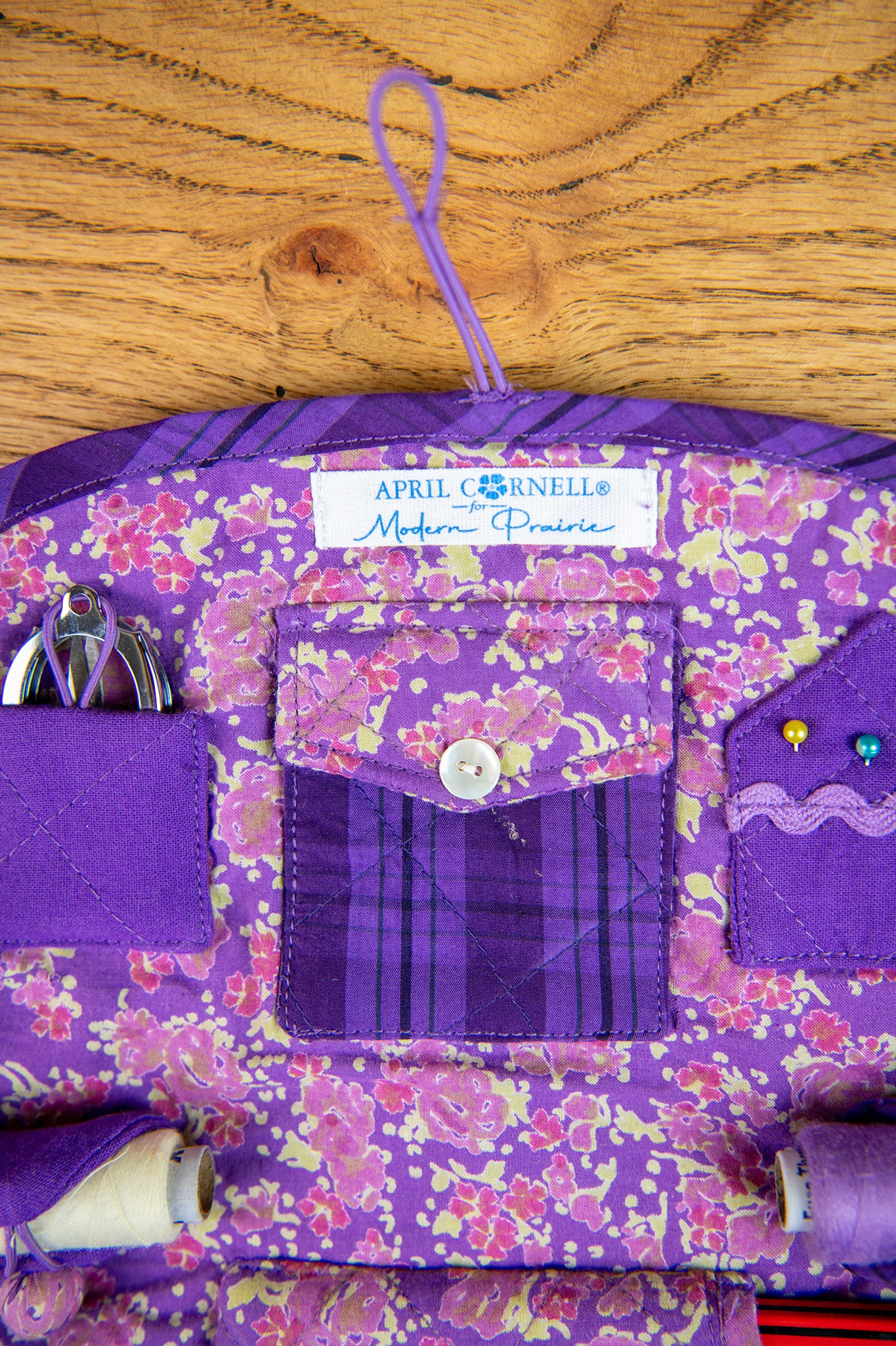 Modern Prairie x PanCAN Limited-Edition Lavender Bloom Rollup Sewing Kit