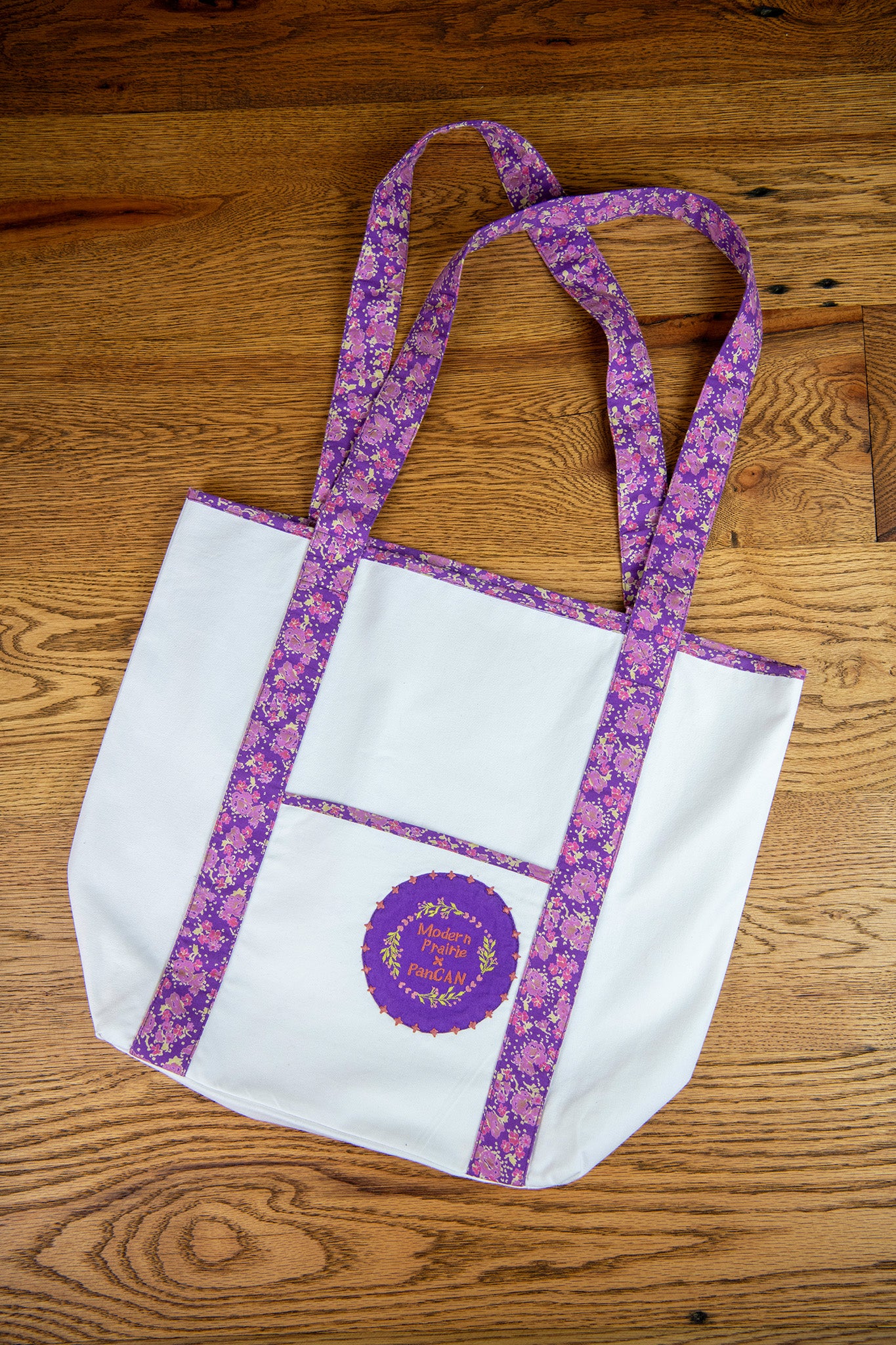 Modern Prairie x PanCAN Limited-Edition Lavender Bloom Tote Bag