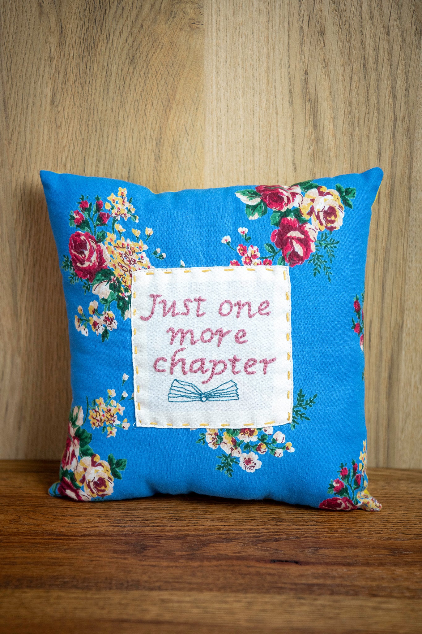 One more chapter pillow sale