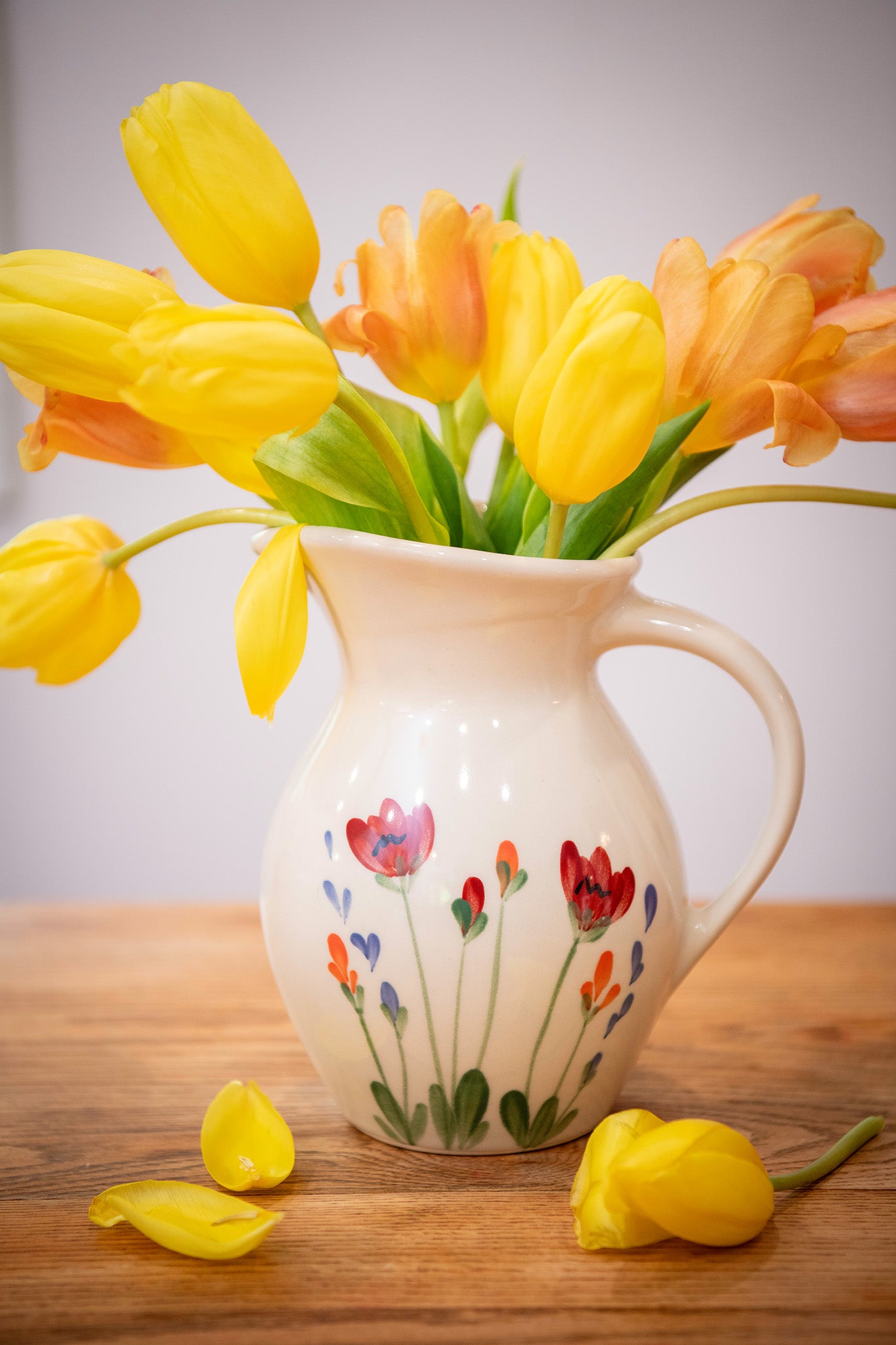 Red Poppy Carafe