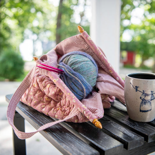 Limited-Edition '50 Years of Loving Laura' Posey Knitting Bag