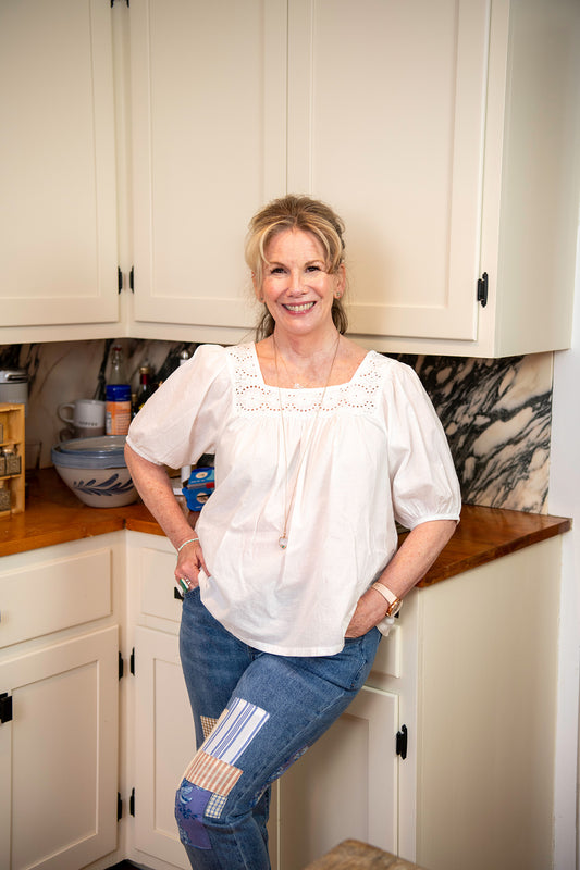 The Prairie Eyelet Everyday Blouse in White