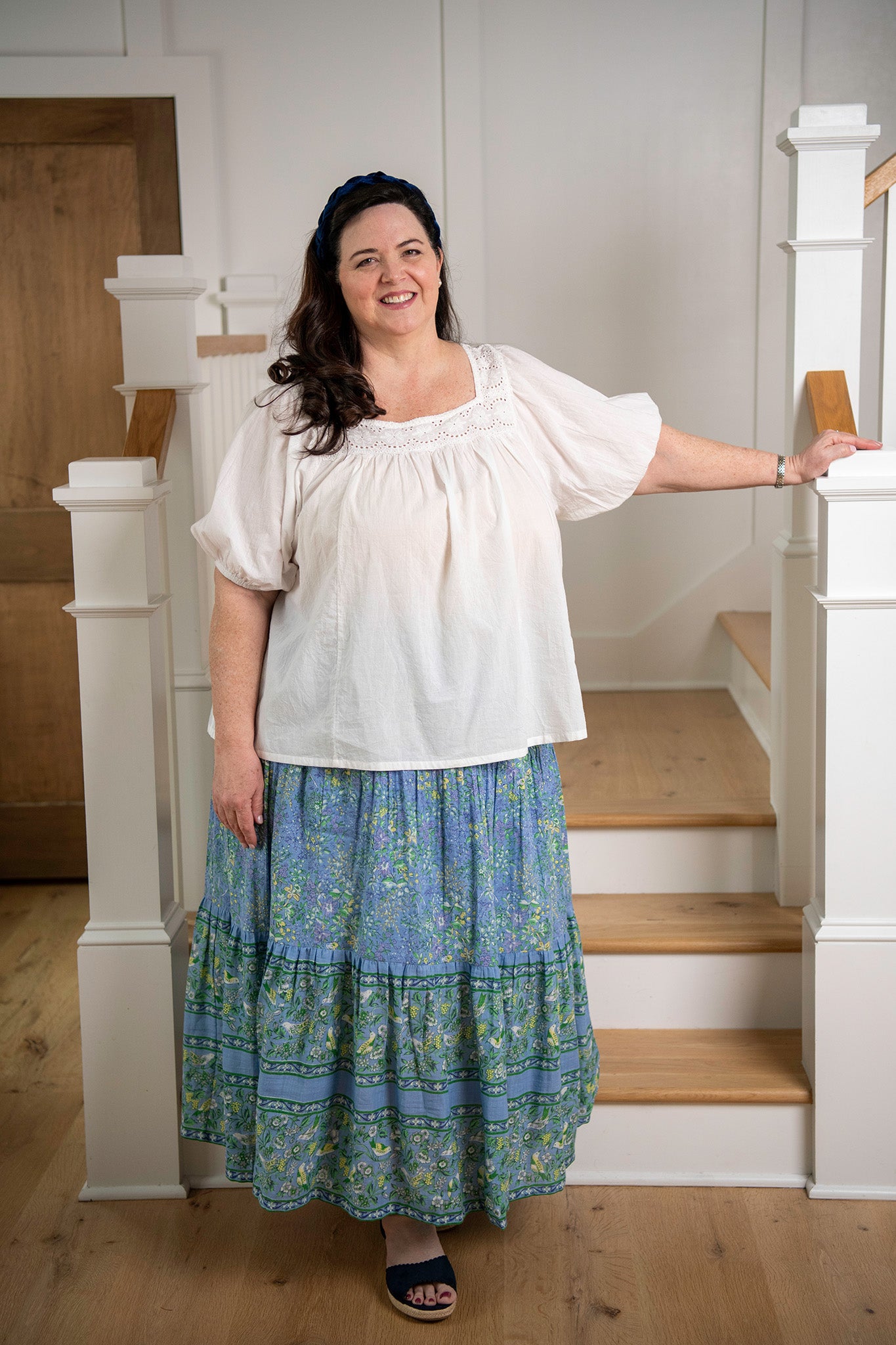 The Prairie Eyelet Everyday Blouse in White