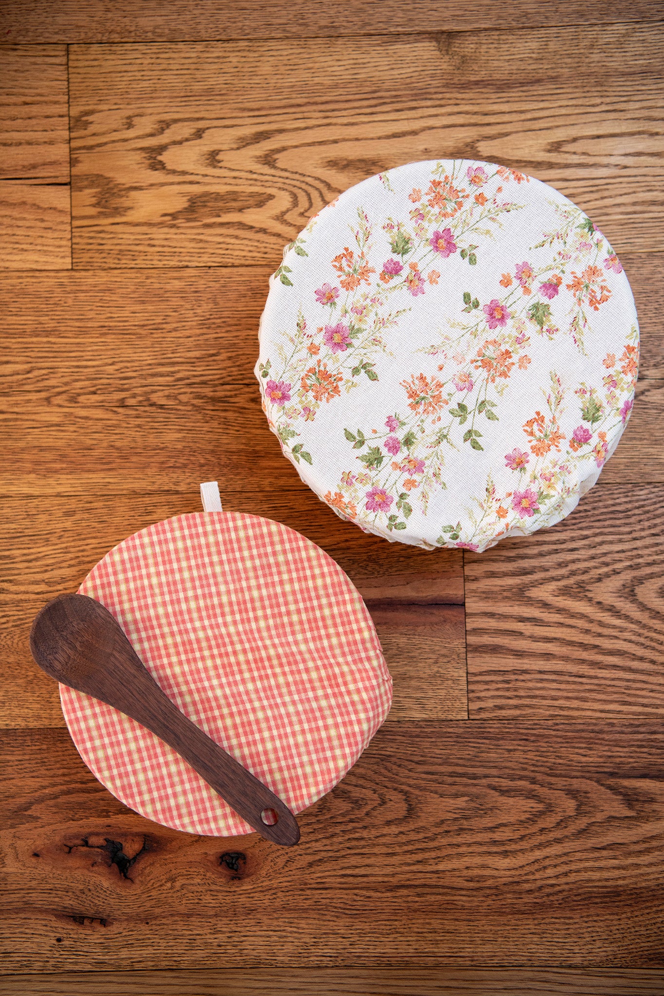 Prairie Flower Bowl Covers, Set of 2