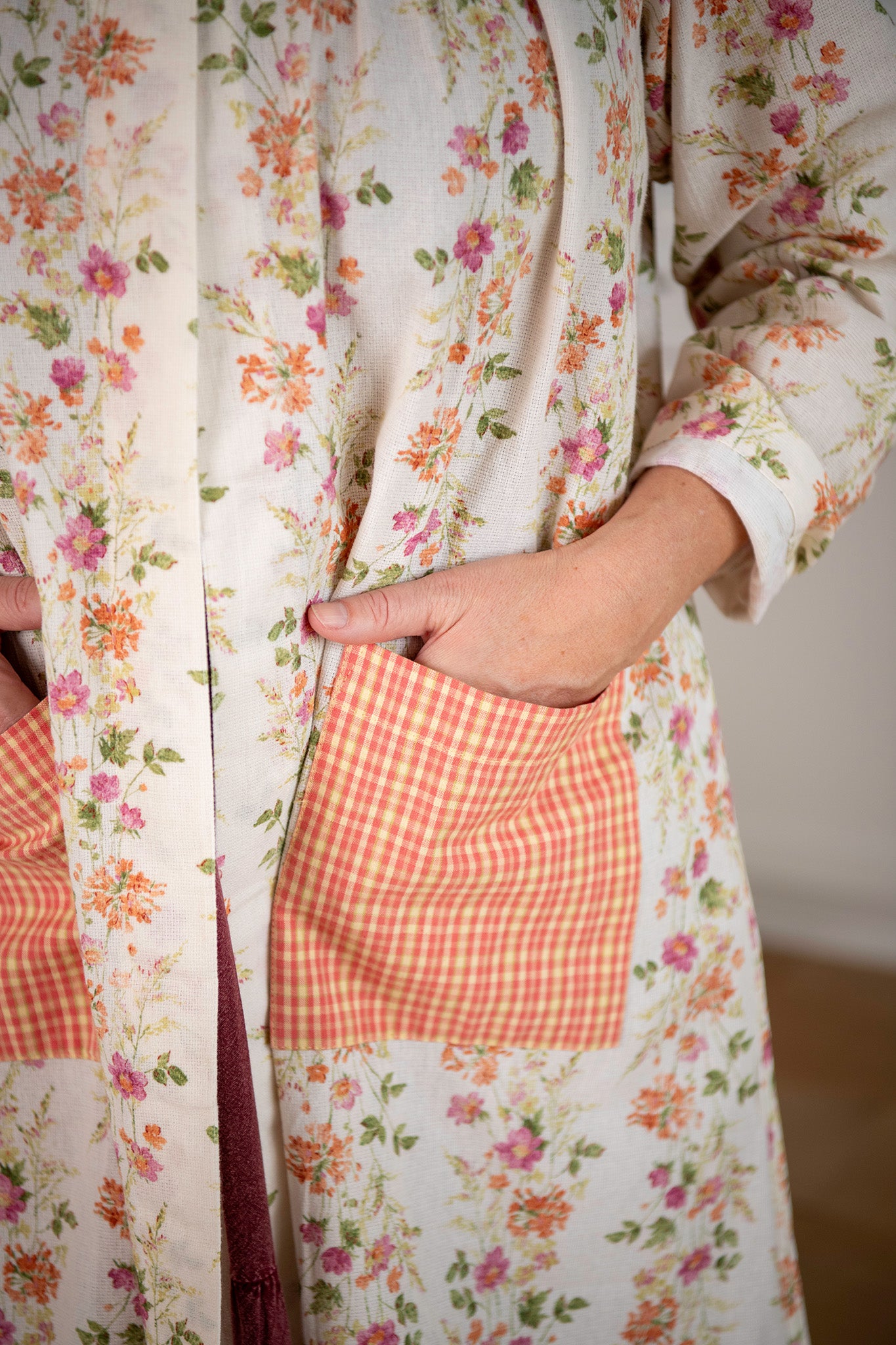 Prairie Flower Artist Smock