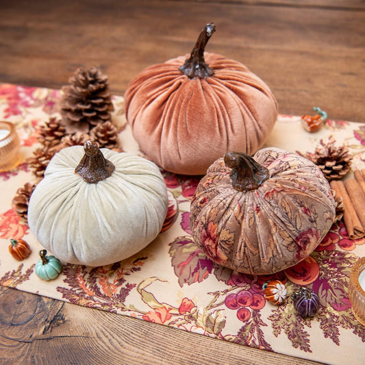 Velveteen Pumpkins