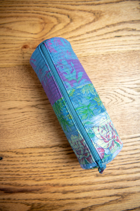 Remnant Patchwork Small Pencil Case