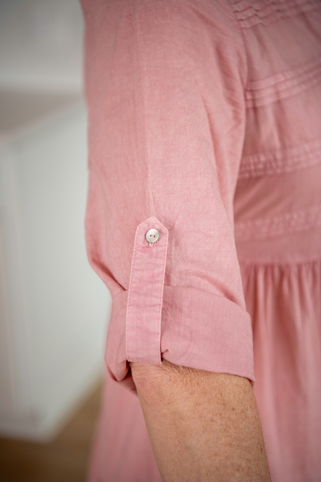 The Friendship Dress in Sunwashed Rose