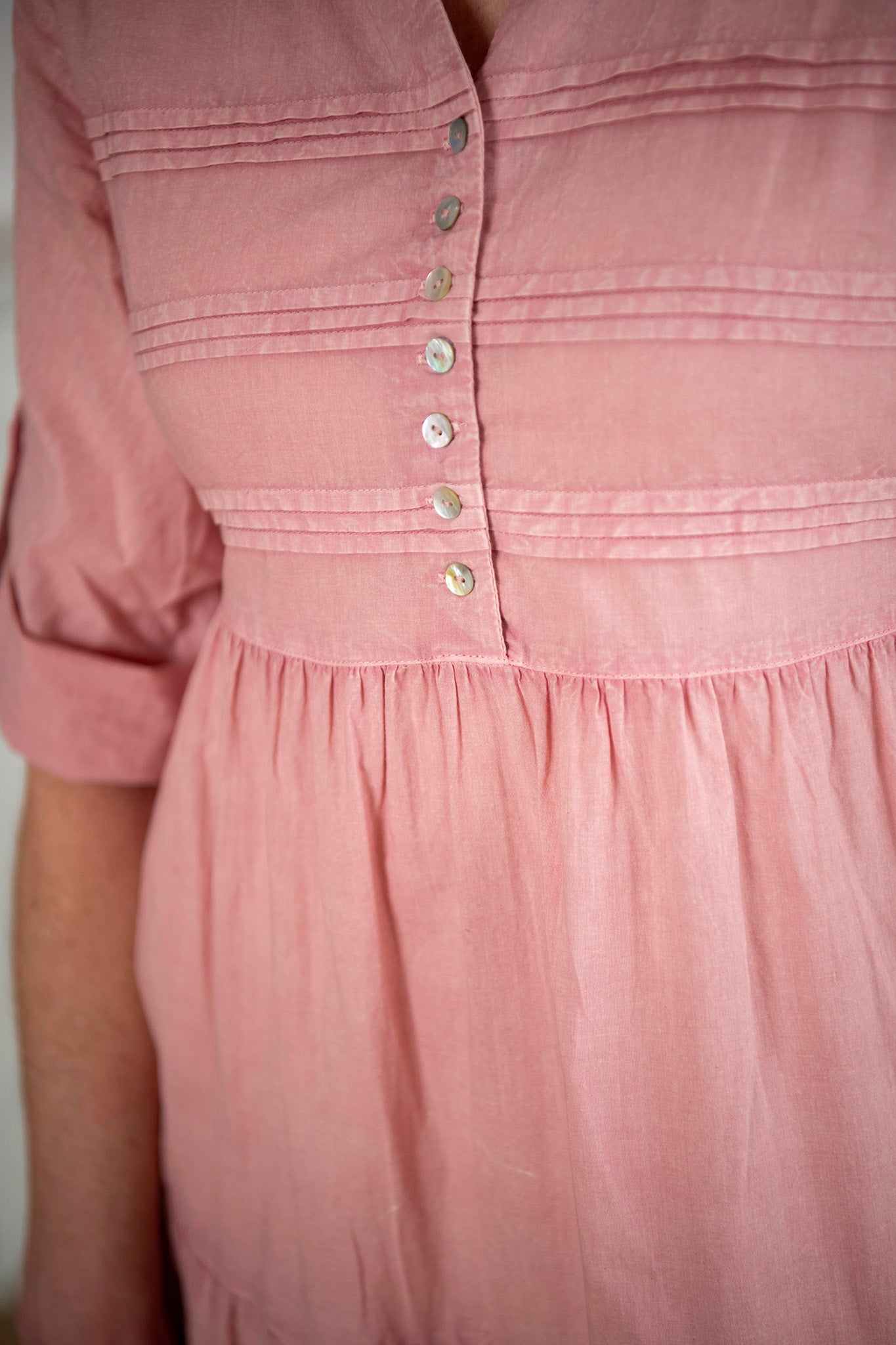 The Friendship Dress in Sunwashed Rose