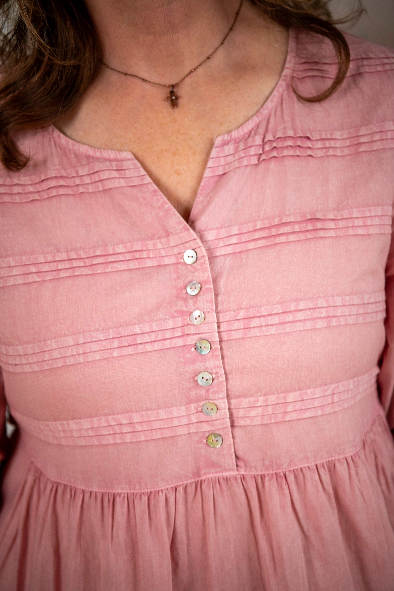 The Friendship Dress in Sunwashed Rose