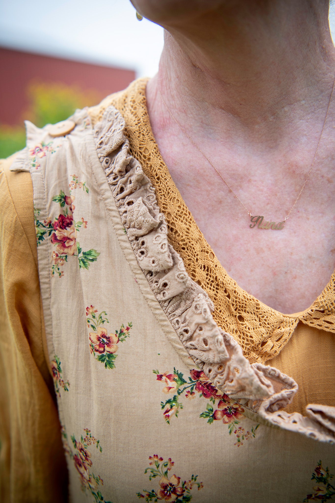 Limited-Edition '50 Years of Loving Laura' Shy Rose Nellie's Apron