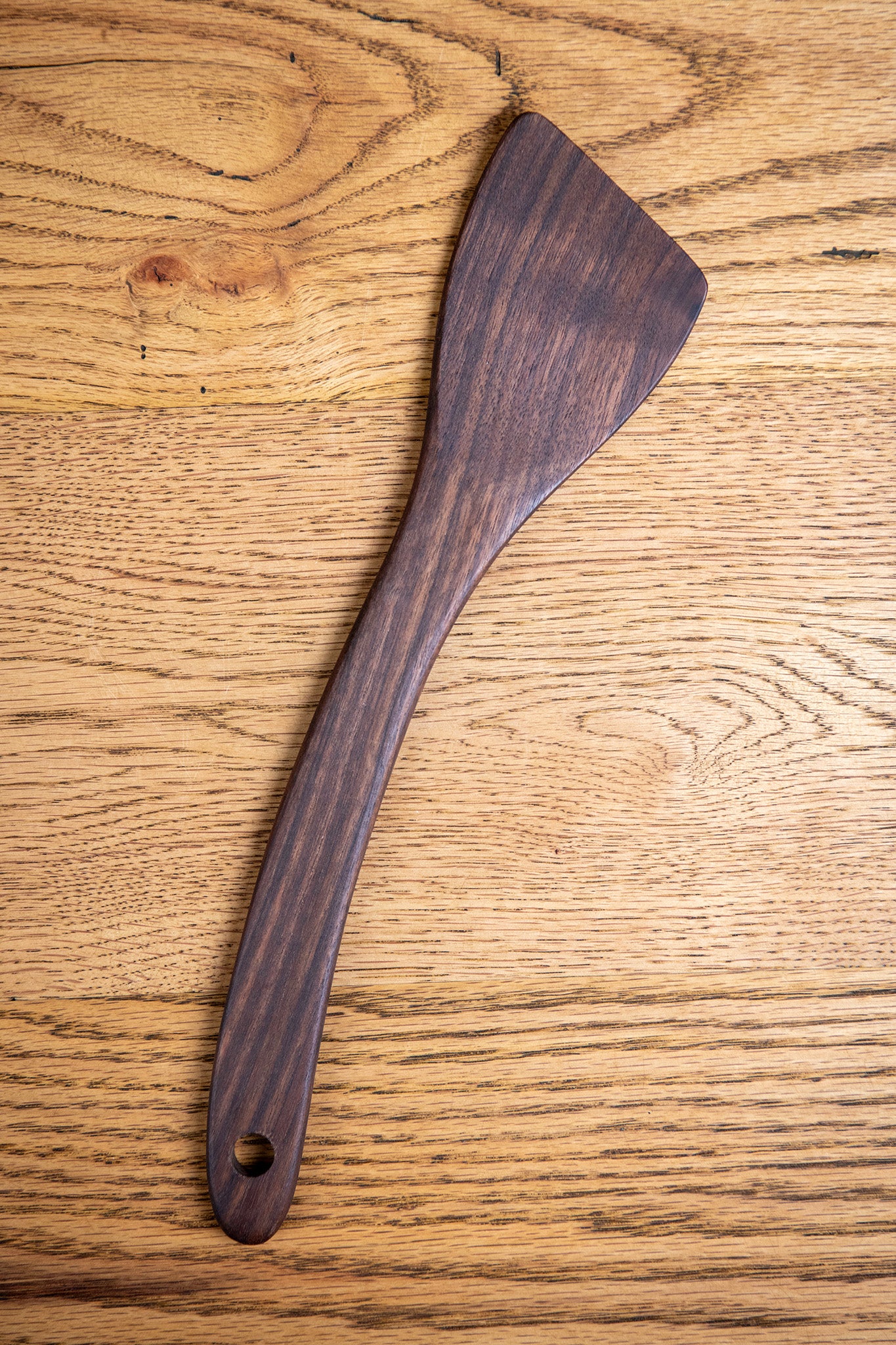 Large "Southpaw" Spatula in Walnut