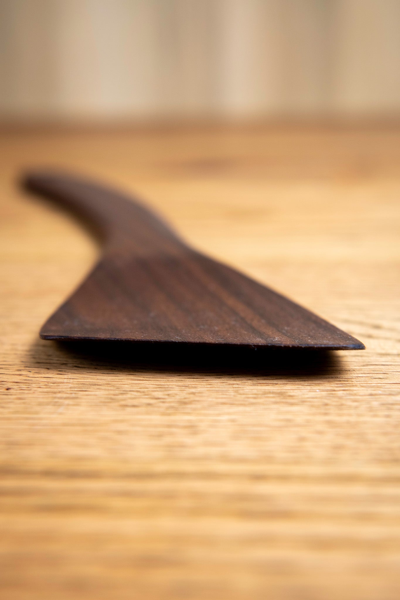 Large "Southpaw" Spatula in Walnut