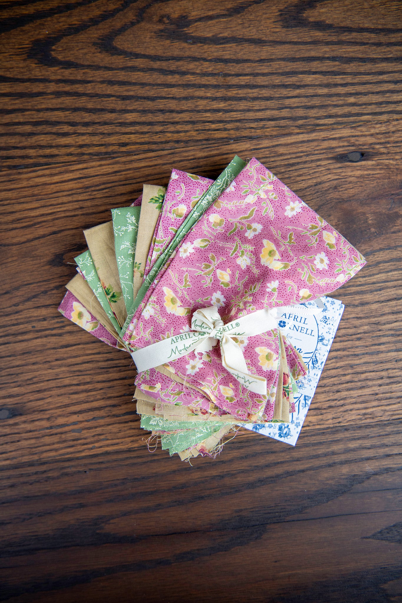 Limited-Edition Loving Laura Square Fabric Bundle, 15 Piece