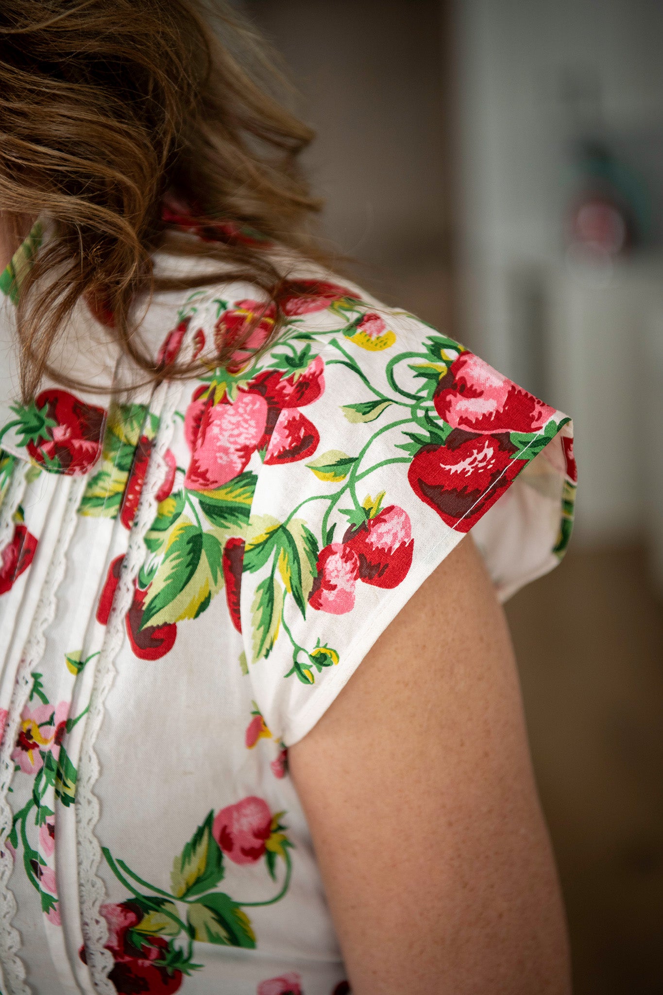 The Strawberry Prairie Dress