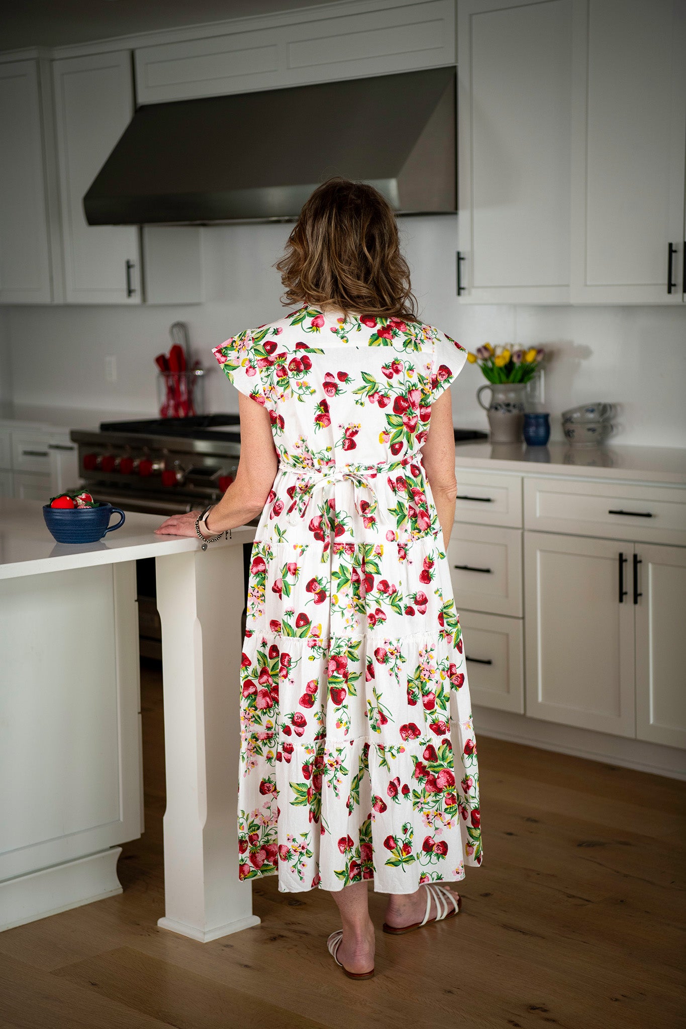 The Strawberry Prairie Dress