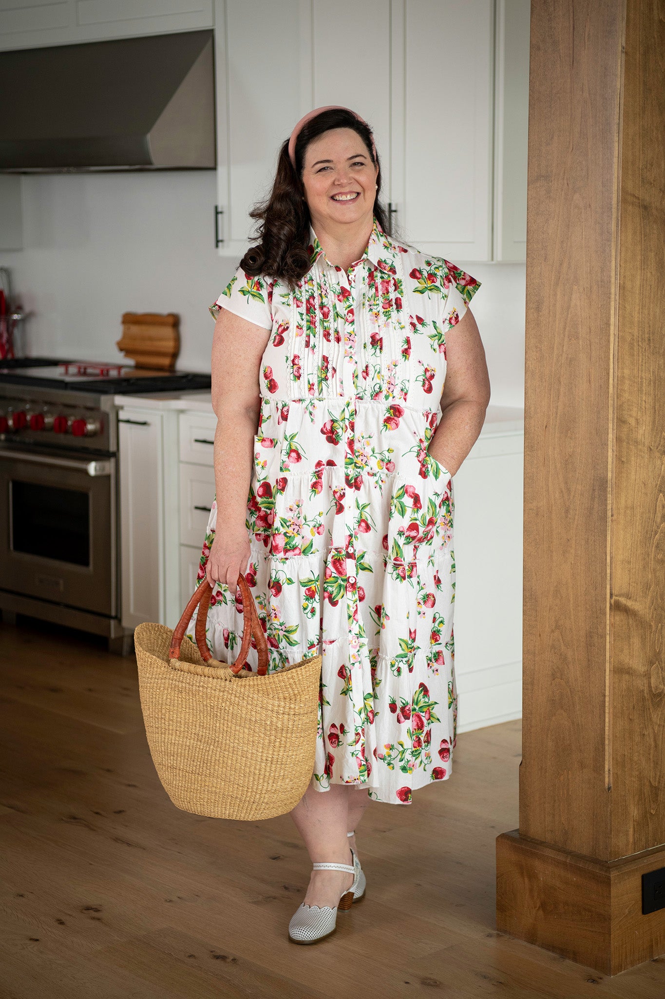 The Strawberry Prairie Dress