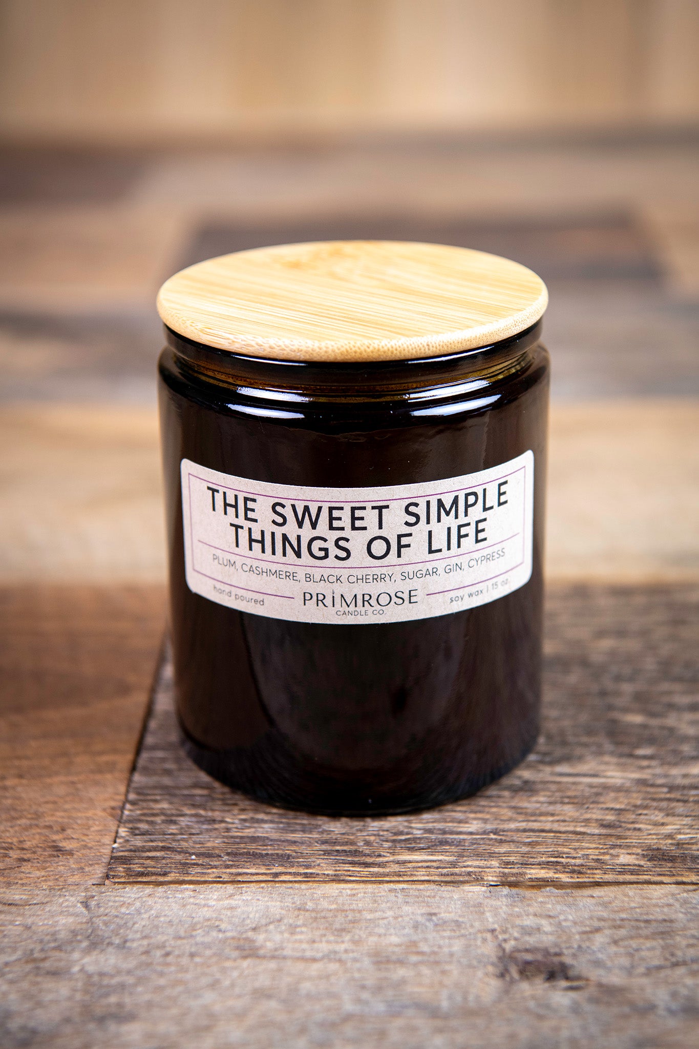 The Sweet, Simple Things Of Life Soy Candle