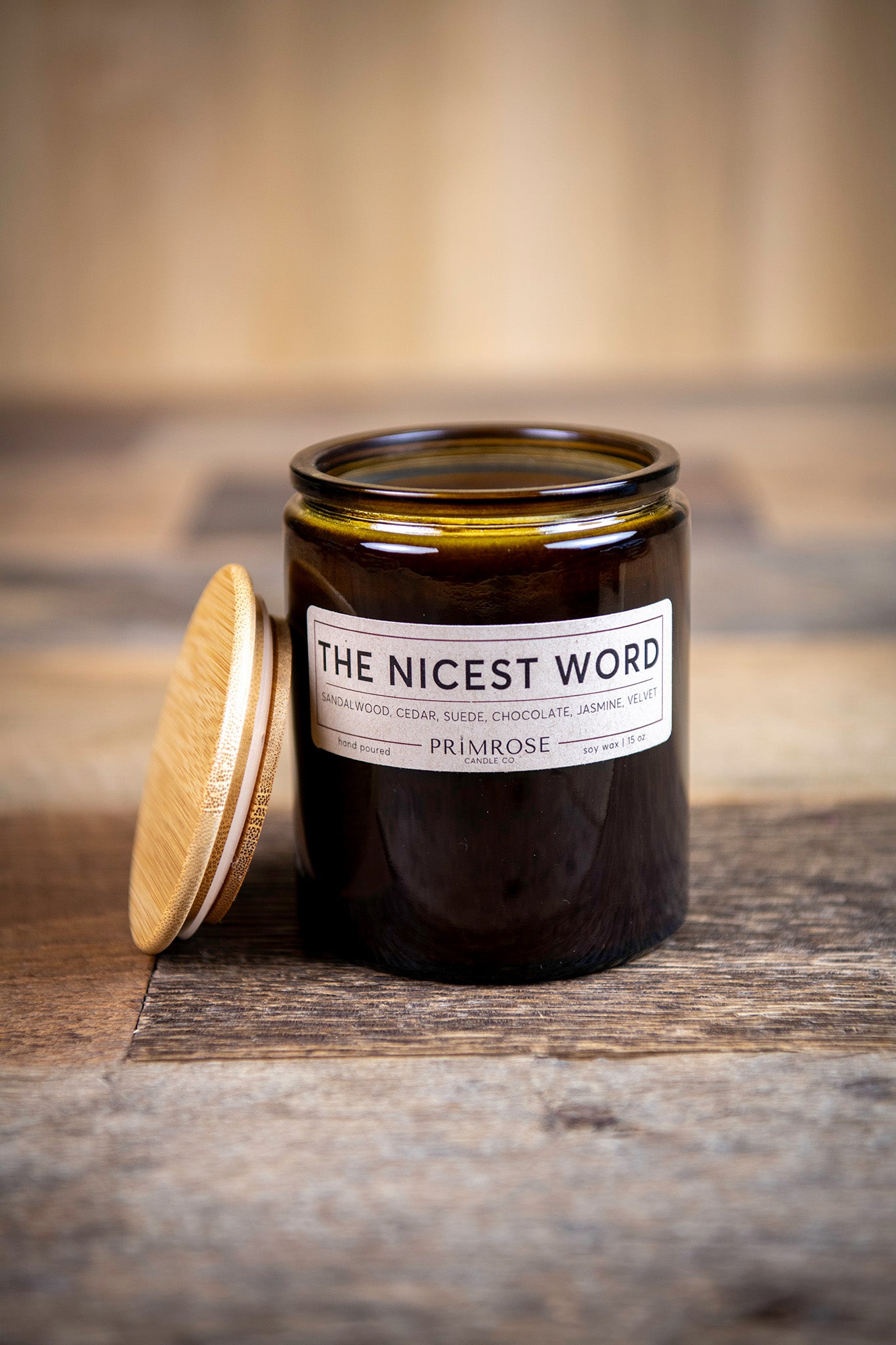 The Nicest Word Soy Candle