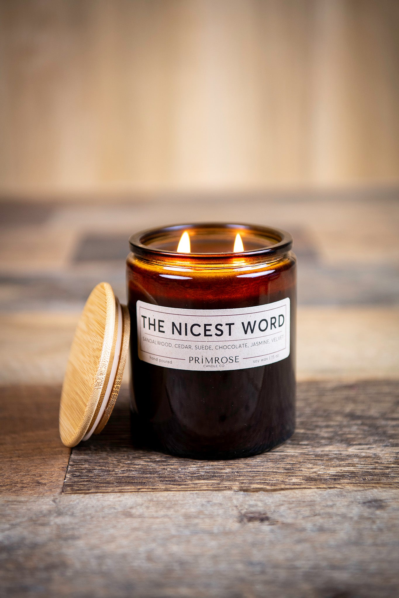 The Nicest Word Soy Candle