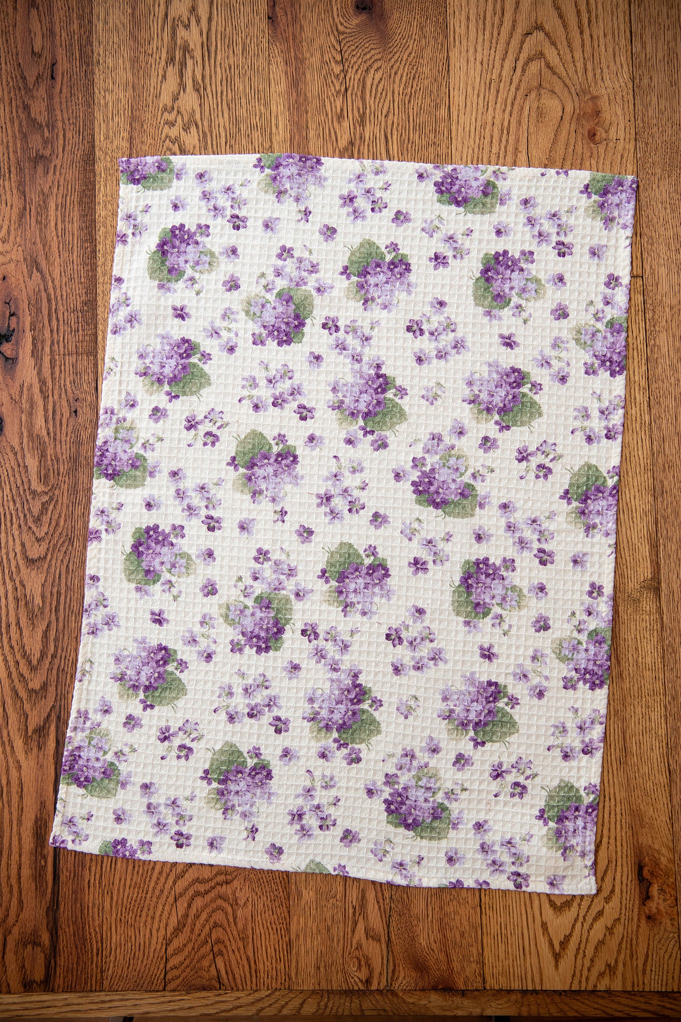 Vivid Violet Tea Towels, Set of 2