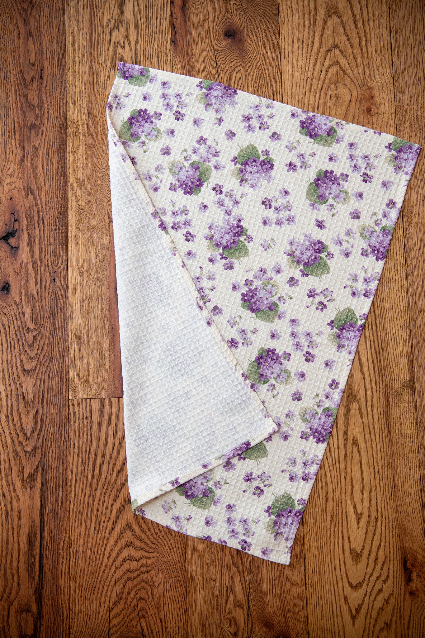 Vivid Violet Tea Towels, Set of 2